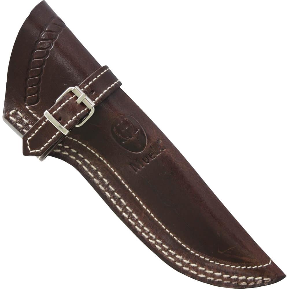 Coltello Aborigen con manici di micarta del deserto e selce con corno di cervo