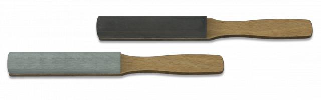 Set mit 2 Messerschärfern mit Griff aus Pressholz A PEDRA DAS MEI...