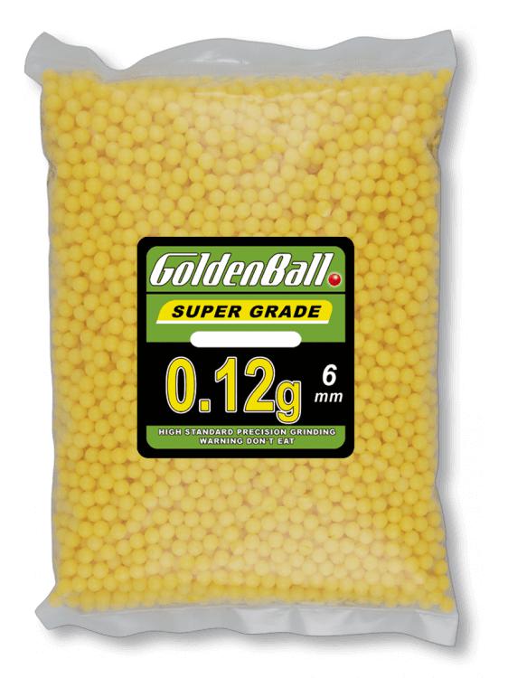 Bolsa de plástica con 5000 bolas amarillas de 0.12 gramos 35099