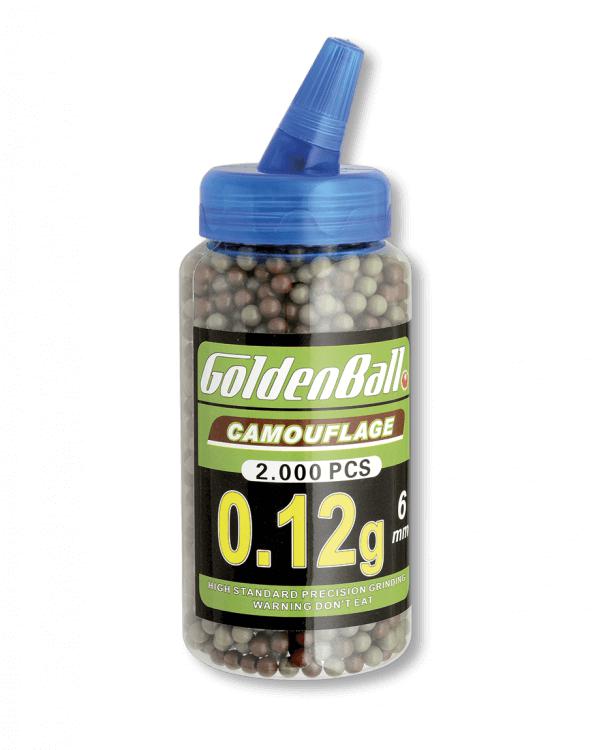 Biberón de 2000 bolas color camo de 0.12 gramos 35011-CA