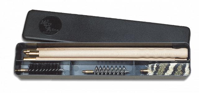 Kit Limpia escopetas 3 piezas con mango anatómico de madera