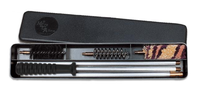 Shotgun cleaning kit 3 pieces with 12 ga. aluminium rod