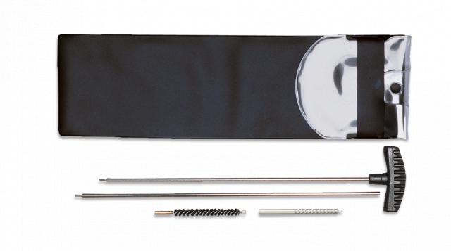 Kit pulizia fucili 3 pezzi con bacchetta di pulizia in ottone cal...