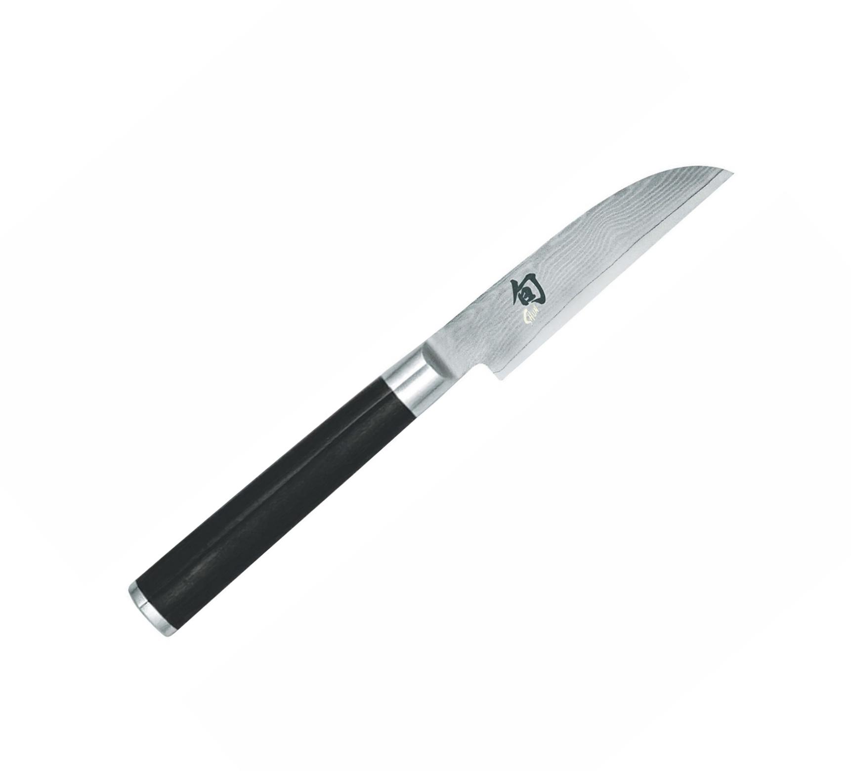 Cuchillo mondador carrado Damasco Kai Shun Classic con mango de m...