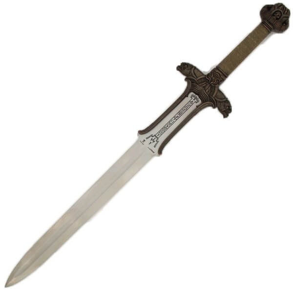 Espada de Conan Atlantean con acabado en color bronce fabricada p...
