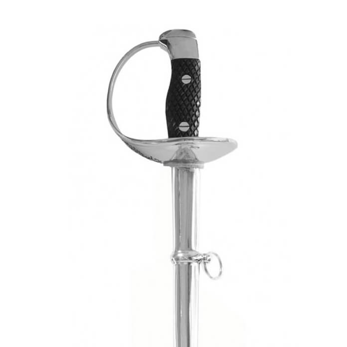 Sable de suboficial de la Guardia Civil con empuñadura en latón bañada en níquel 345040S