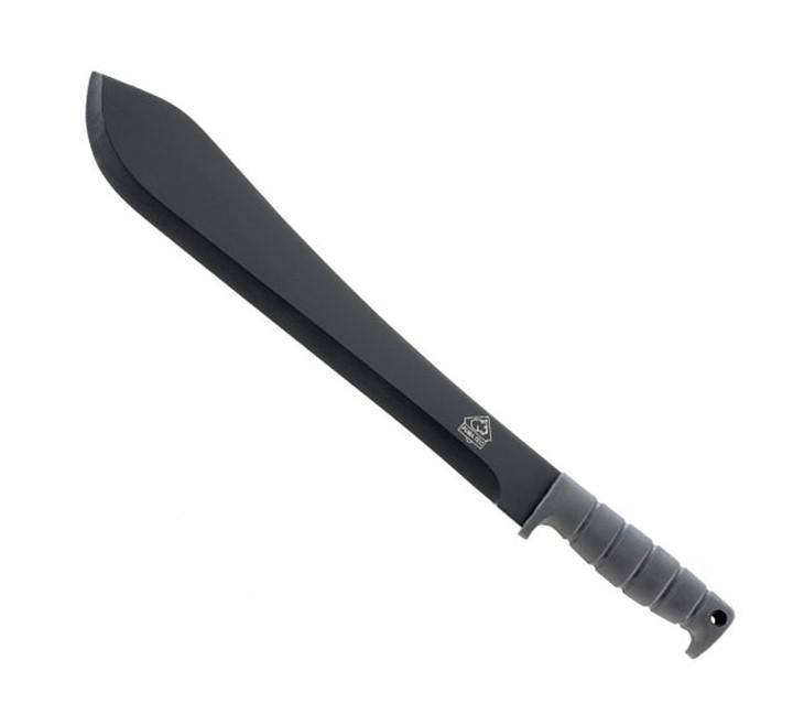 Bolomachete puma tec con hoja recta de 36 cm y mango de caucho ne...