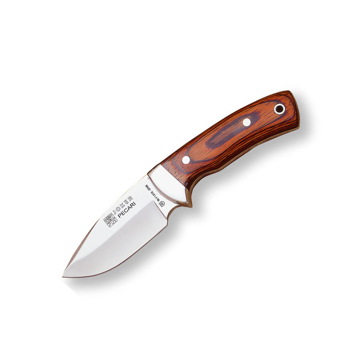 Cuchillo desollador Joker Pecari con mango de estamina y virola d...