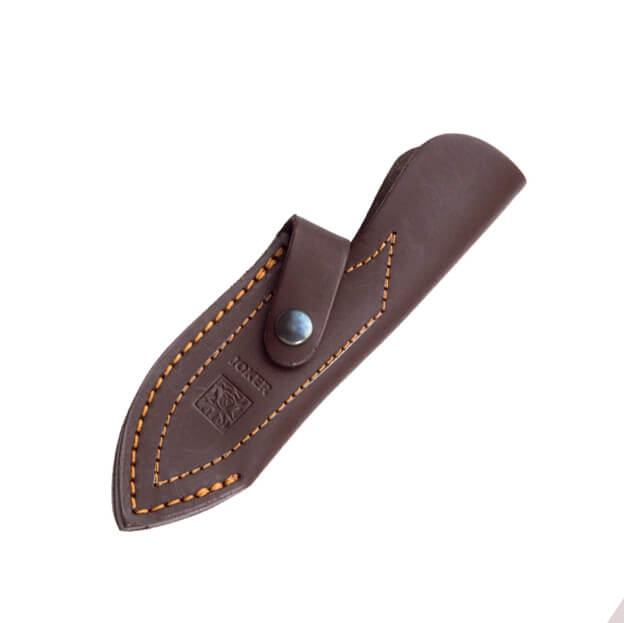 Cuchillo desollador Joker Pecari con mango de estamina y virola de acero