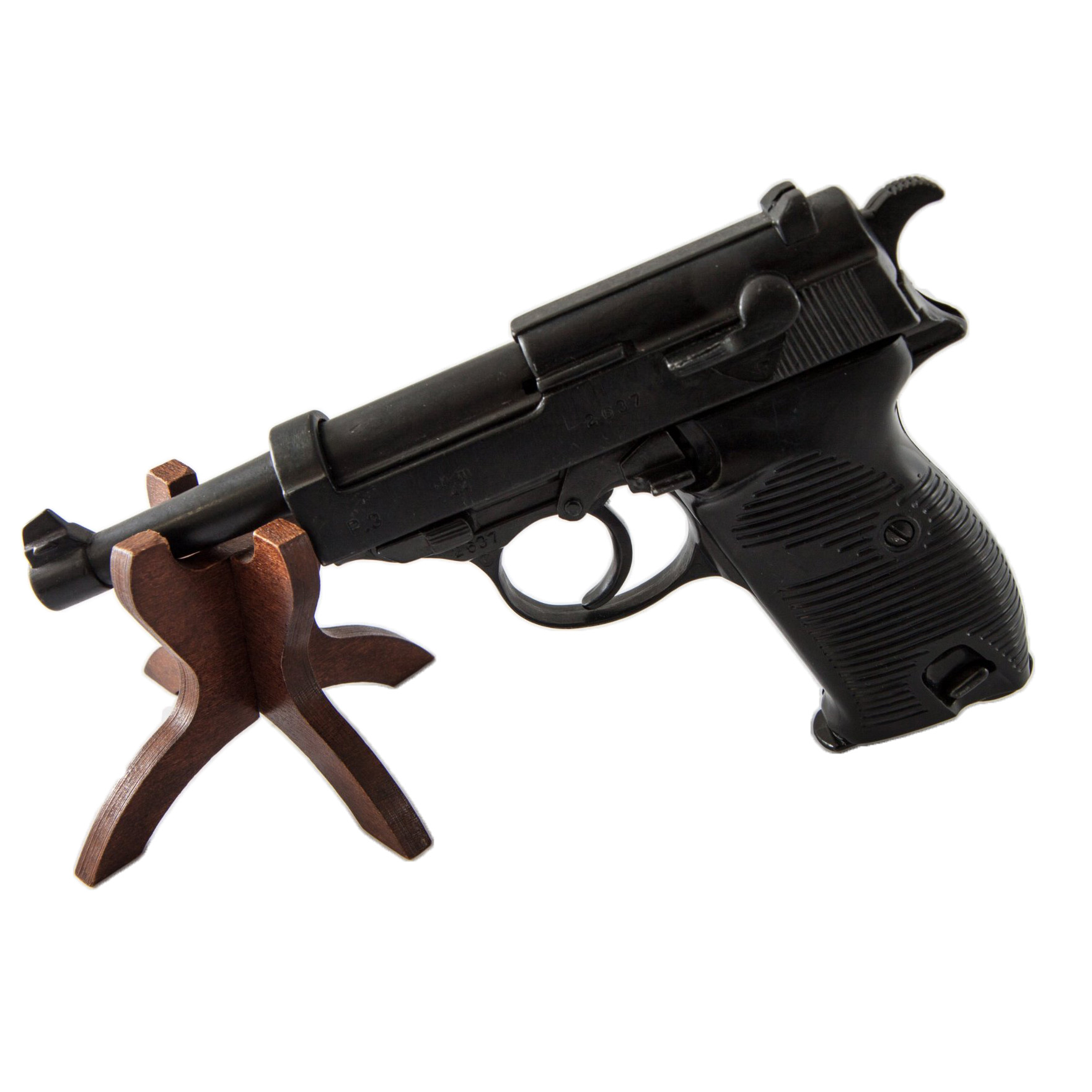 Pistola automática, Alemania 1938, 2ª Guerra Mundial fabricada en metal 