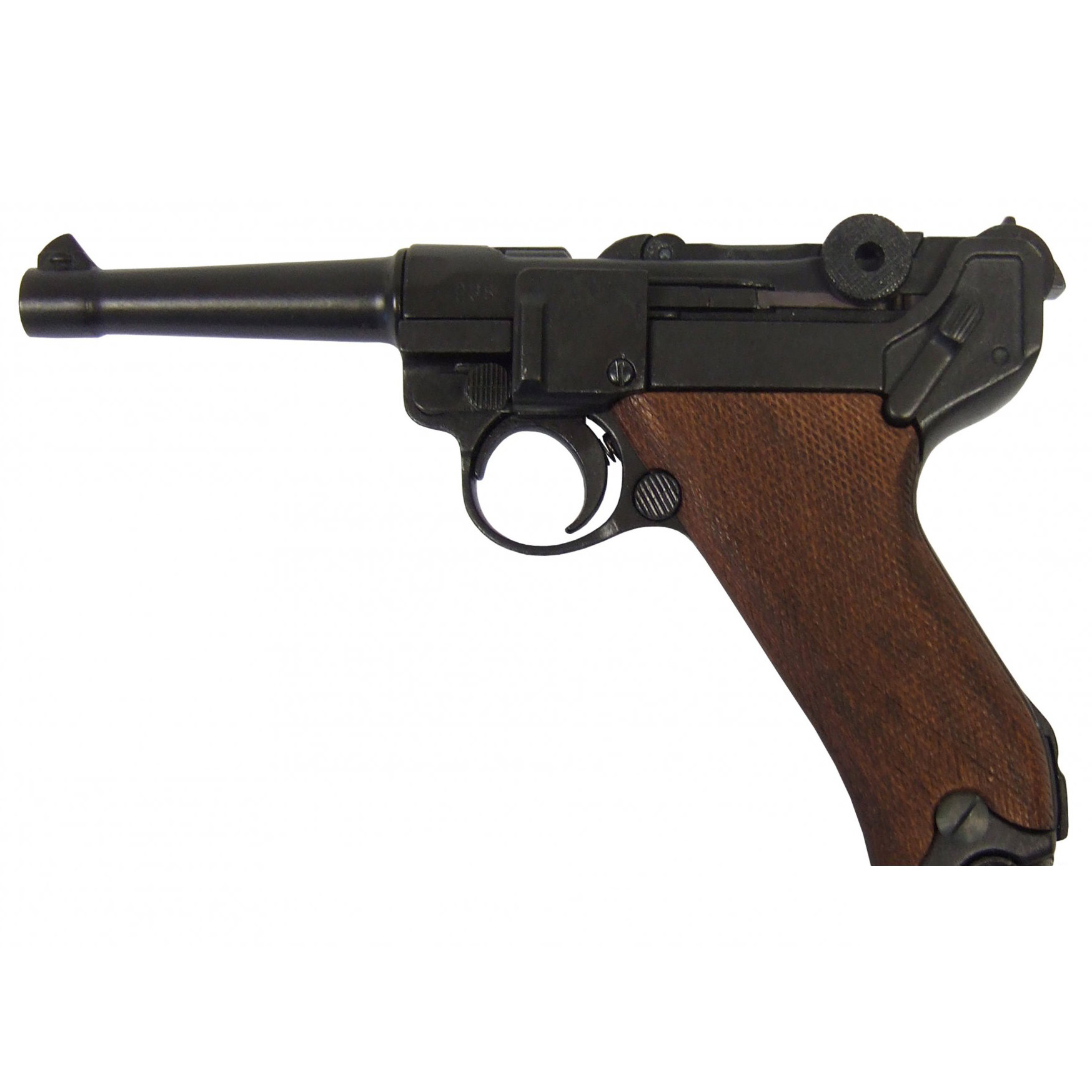 Parabellum Luger P08 pistol, Germany 1898 made of metal and wooden grips