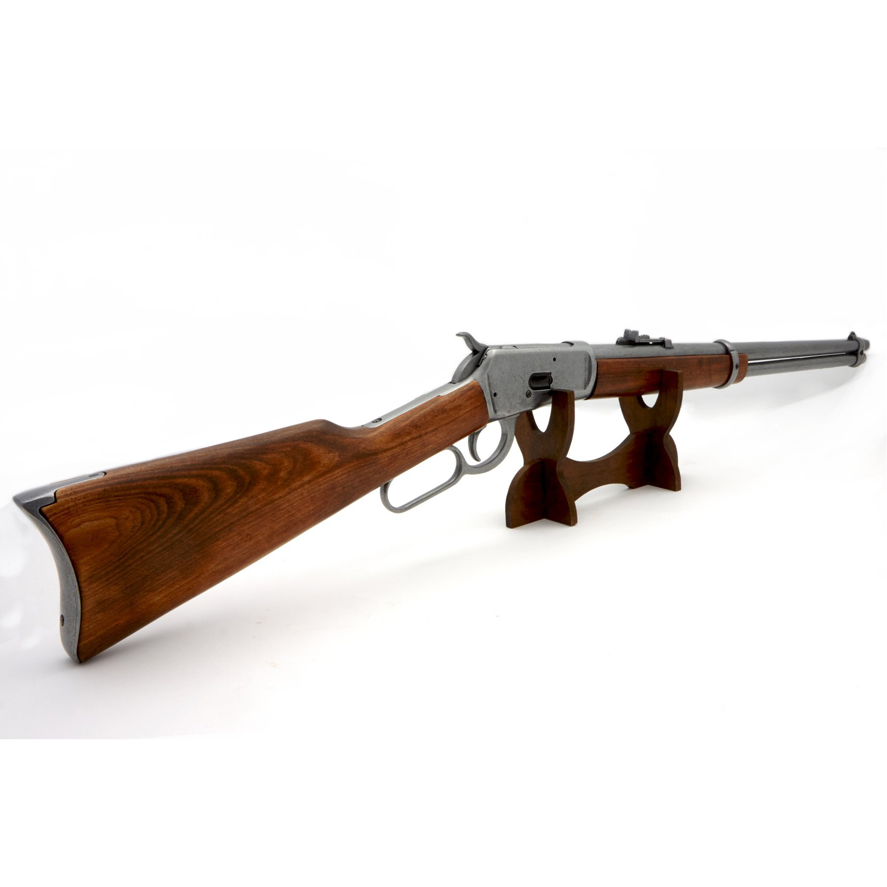 Carabina modelo 92, EUA 1892, fabricada em metal e madeira