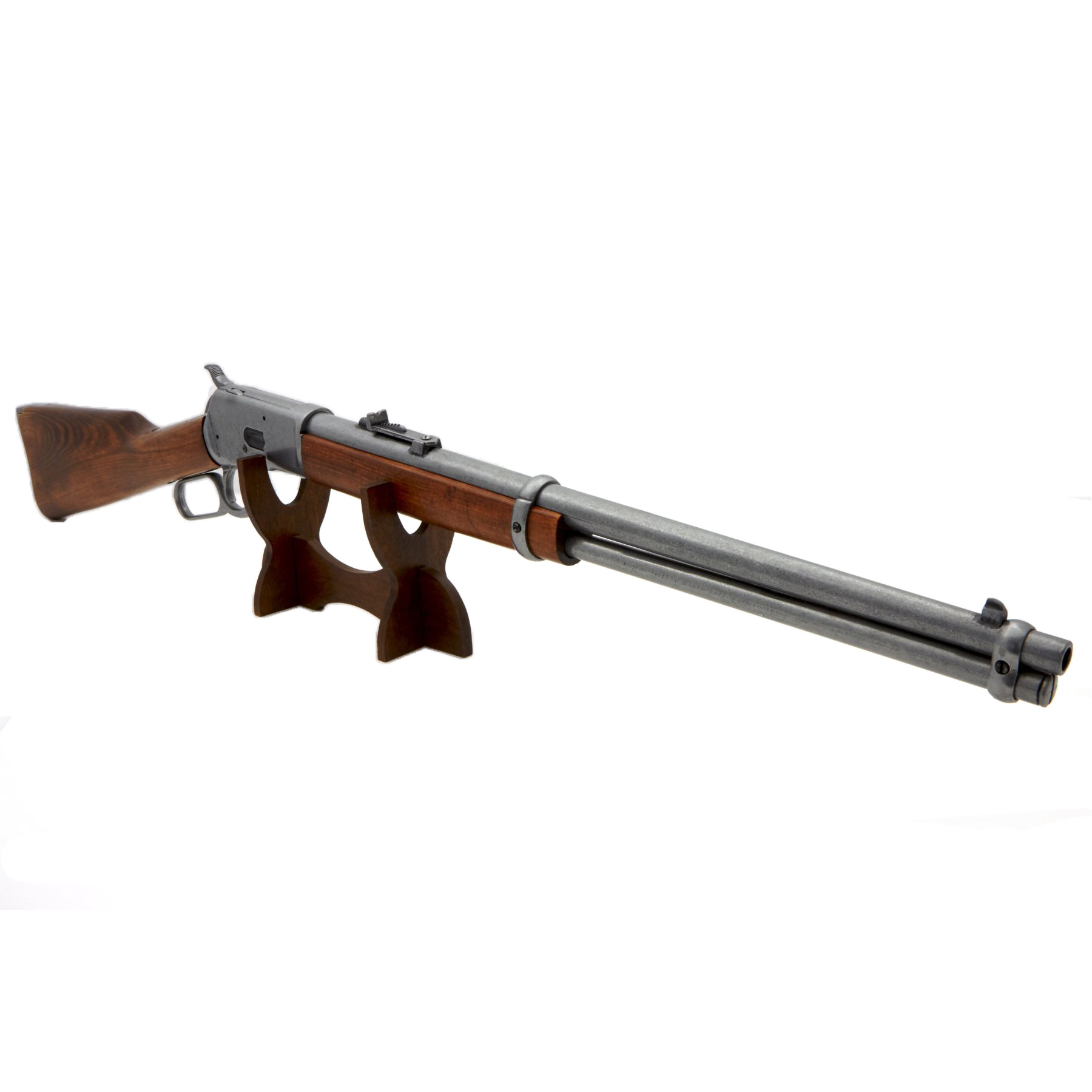 Carabina modelo 92, EUA 1892, fabricada em metal e madeira