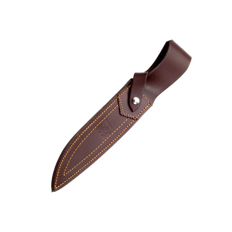 Faca de caça Joker Zorro com cabo de chifre de veado e lâmina de 17 cm