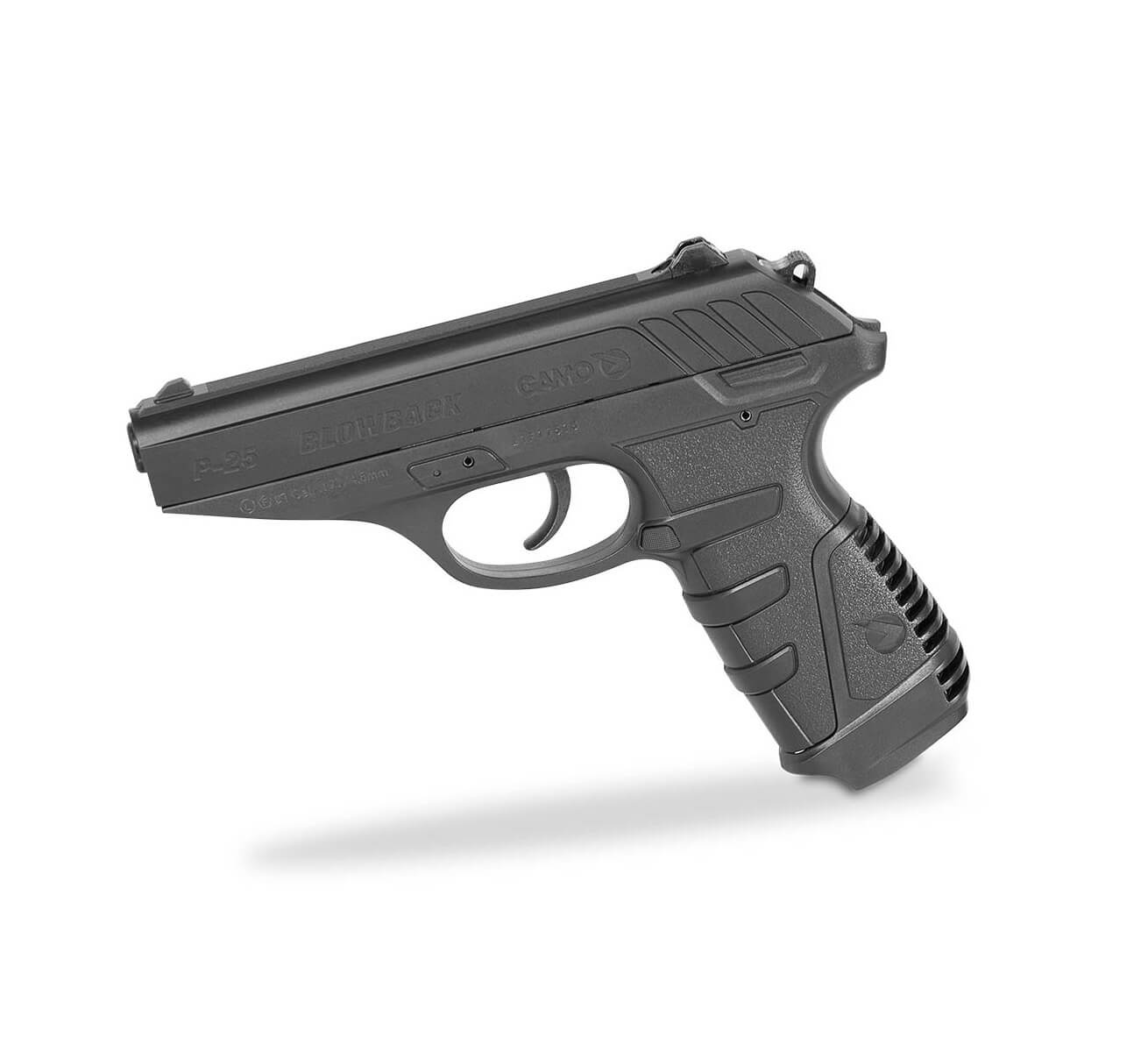 Pistola de CO2 semiautomática Gamo P-25 Blowback con cargador dob...