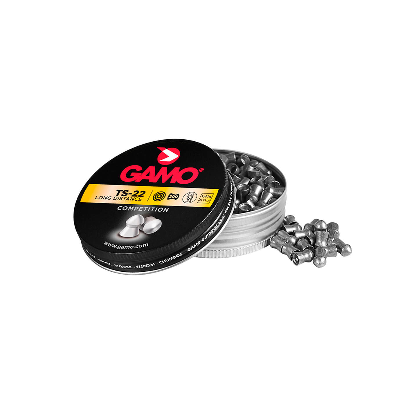 Balín Gamo TS-22 5.5 mm lata de 200 unidades