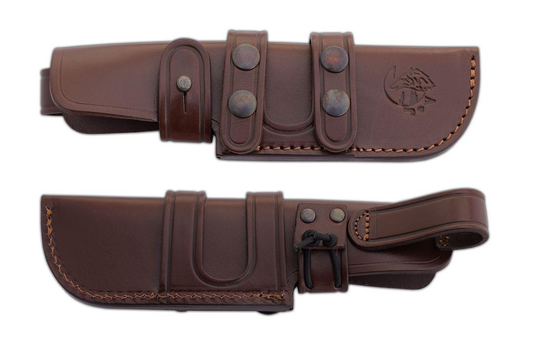 JV Thor Heavy duty bushcraft knife with cocobolo wood handle