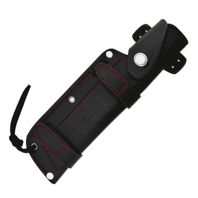 Couteau ENTRESIERRAS en acier MOVA, manche en micarta noir