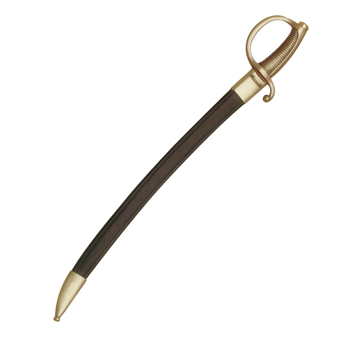 Sable Briquet dorado con vaina negra Marto 398.1