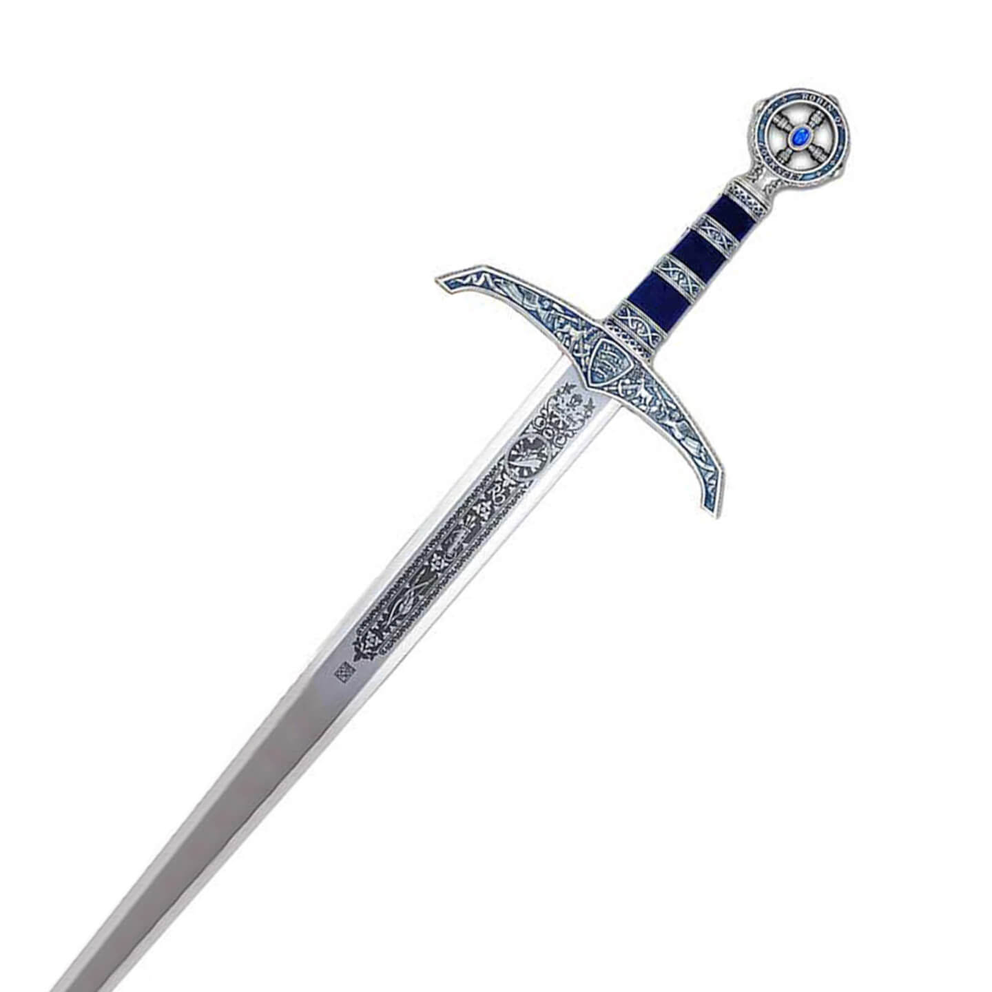 Espada Robin Hood plata con grabado profundo Marto MA754.1