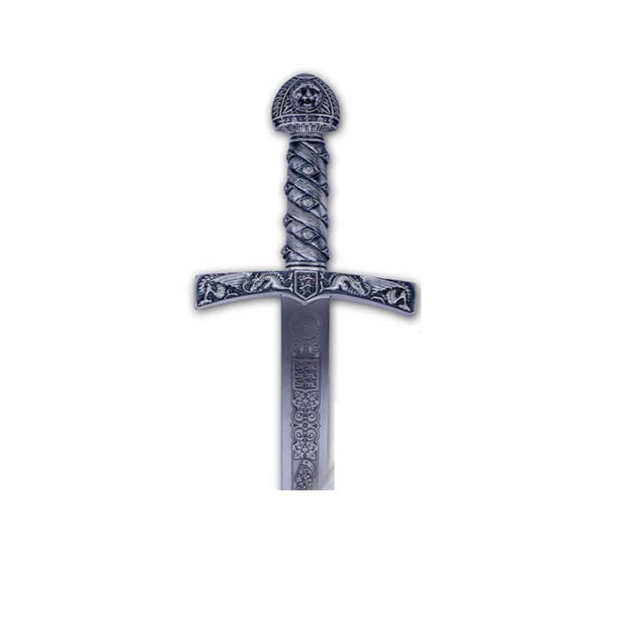 Espada Ricardo Corazón de León cadete con empuñadura en plata con grabados Marto 8645