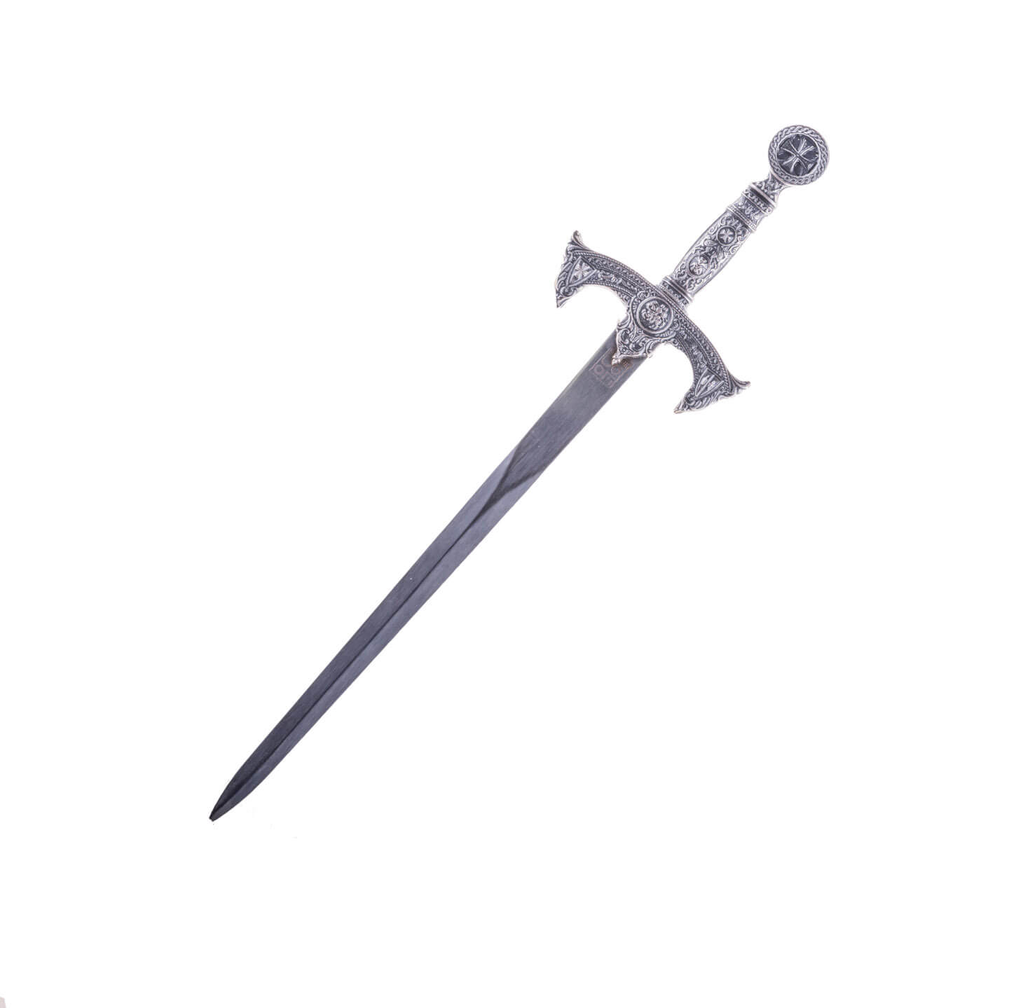 Abrecartas espada templaria con acabado en plata Marto 8210