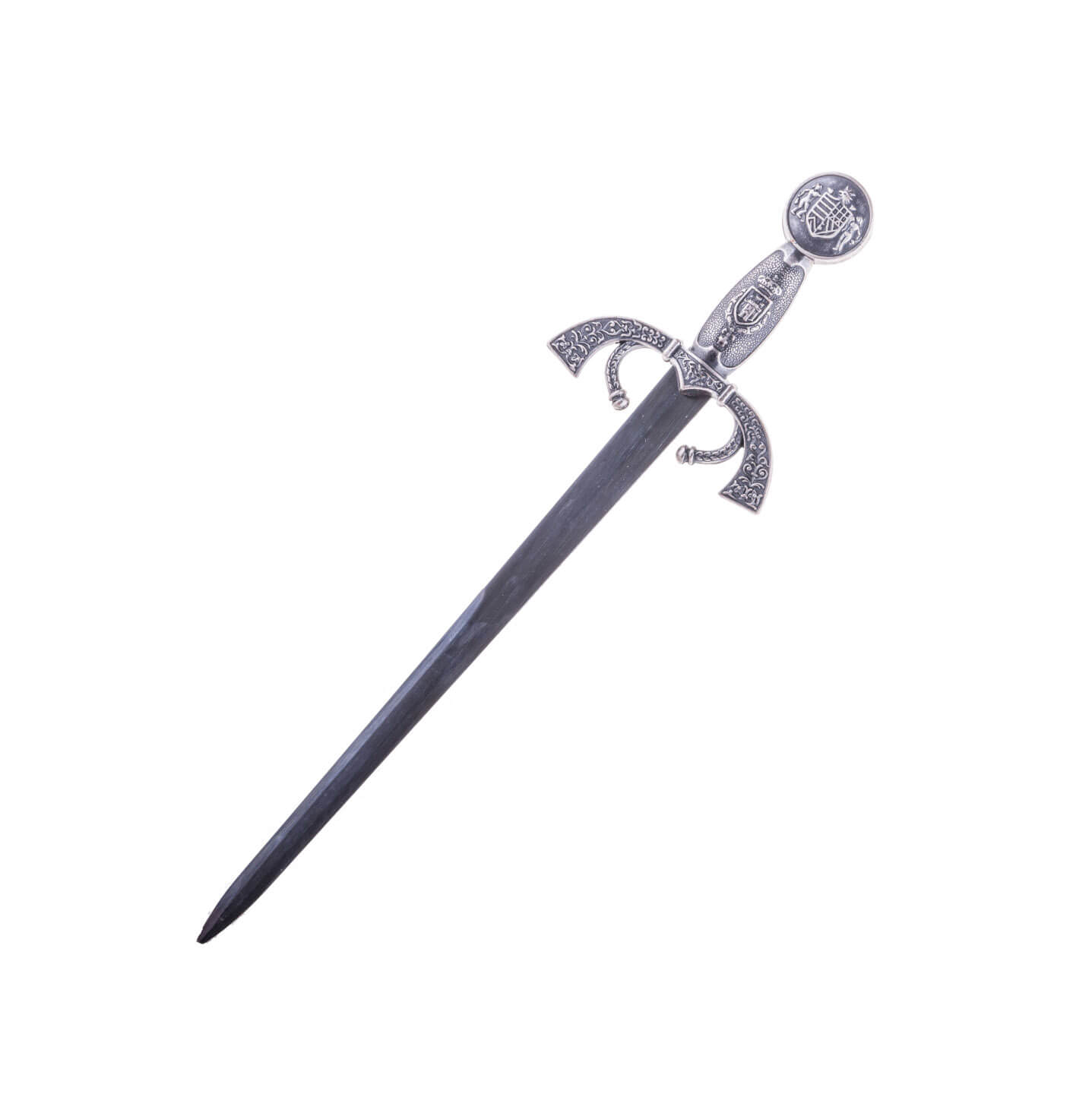 Abrecartas espada Gran Capitán con acabado en plata Marto 8214