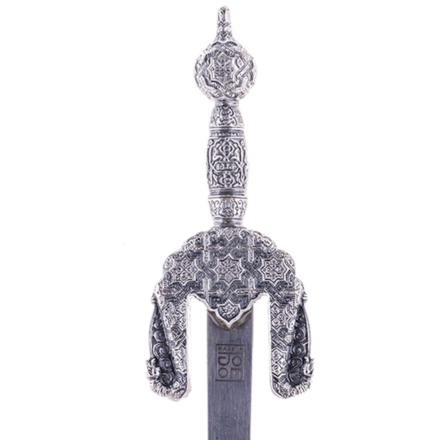 Abrecartas espada Boabdil con acabado en plata Marto 8212