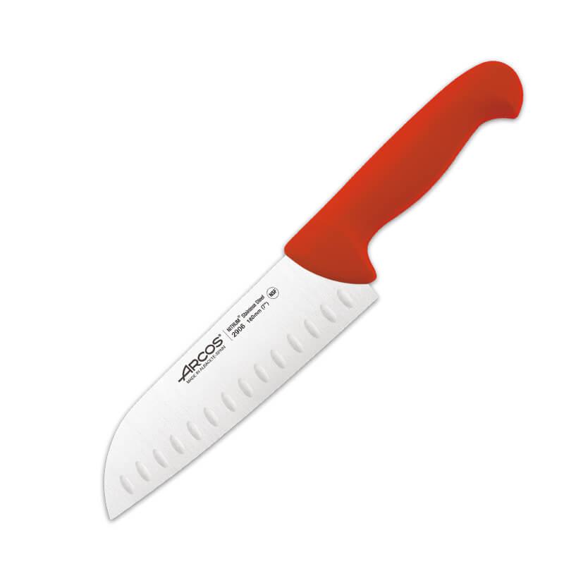 Arcos cuchillo Santoku serie 2900 con mango de polipropileno