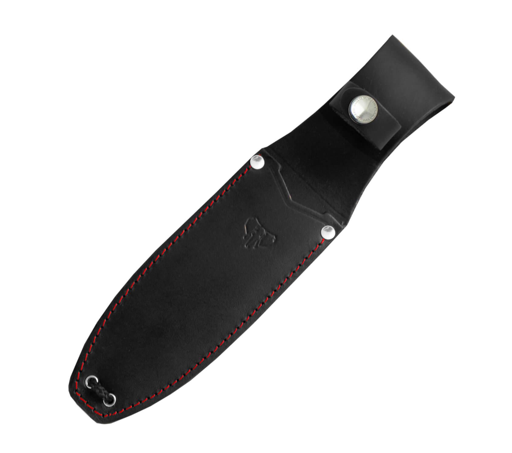 Couteau Boina Verde Cadete, manche en micarta noir