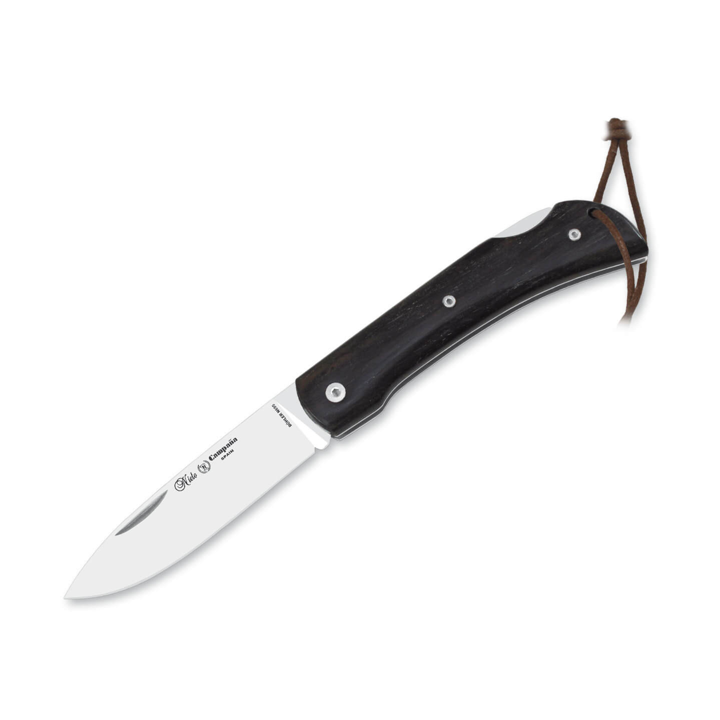 Navaja de bolsillo Nieto Campaña con mango de madera de granadill...