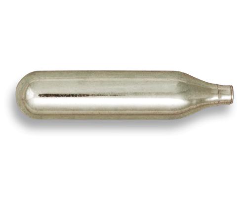 Bombona de CO2 para cargar arma de airsoft presentado en una unid...