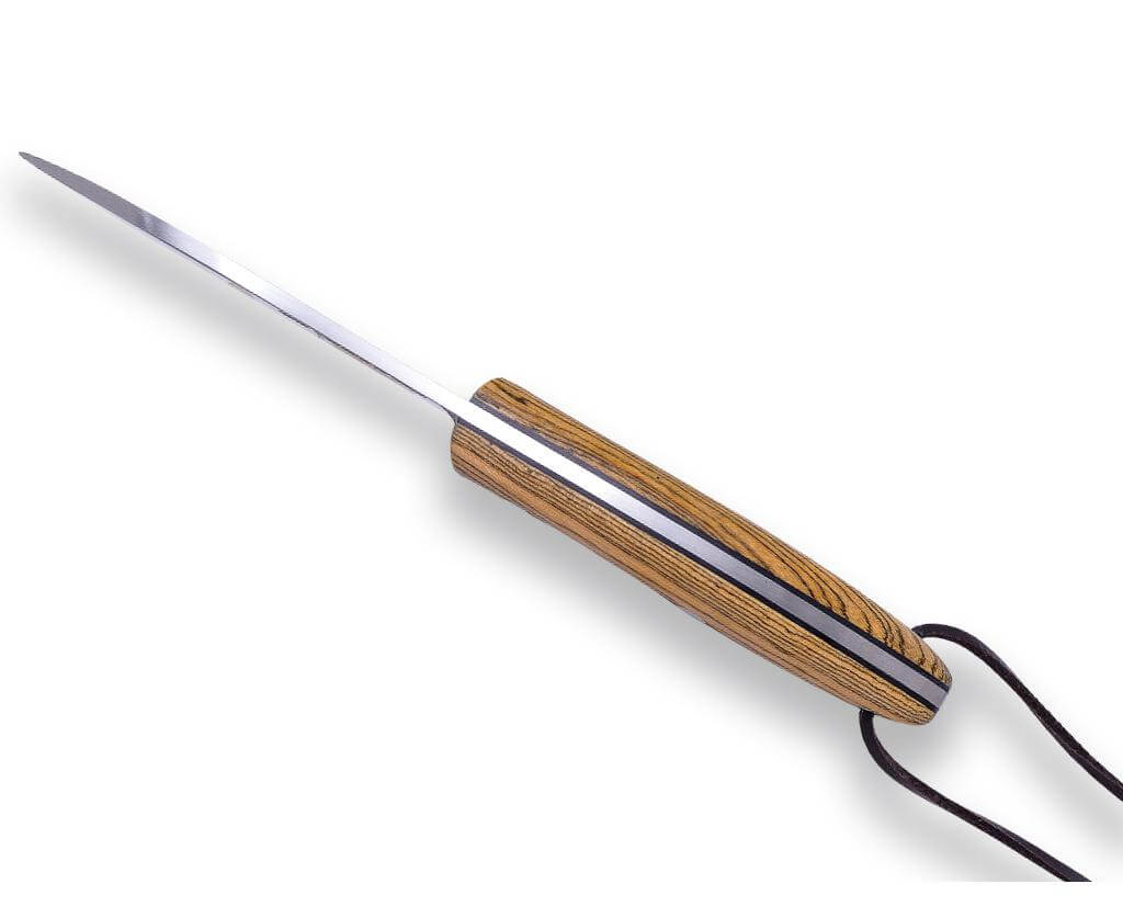 Cuchillo de bushcraft Joker BS9 Canadiense con mango de madera de bocote