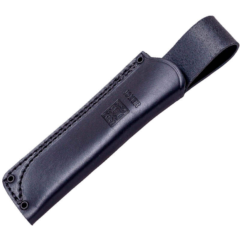 Joker BS9 Ursus Bushcraftmesser mit schwarzem Micarta-Griff und Böhler N695-Klinge