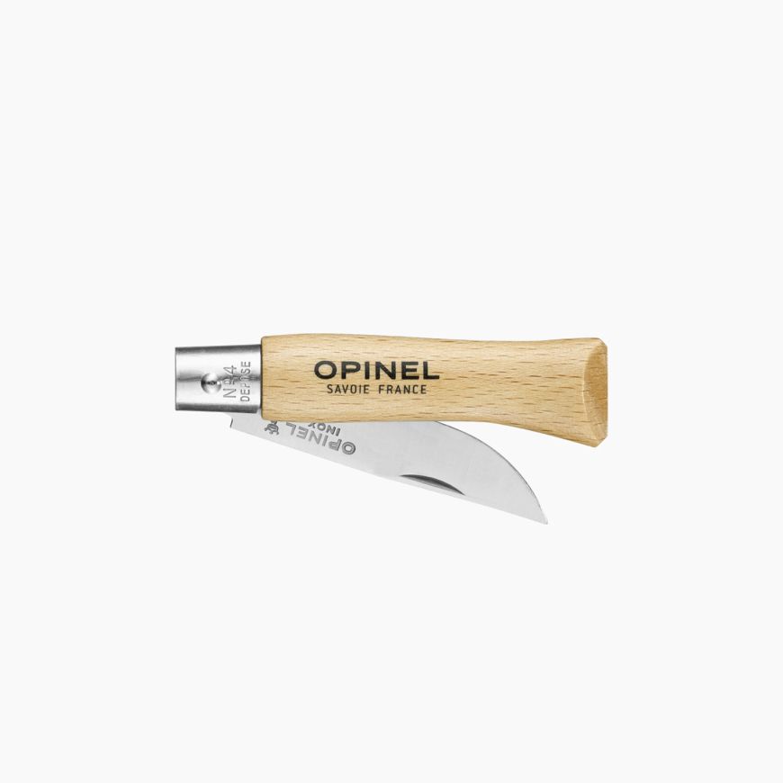 Opinel No. 4 with stainless steel blade and varnished beechwood handle