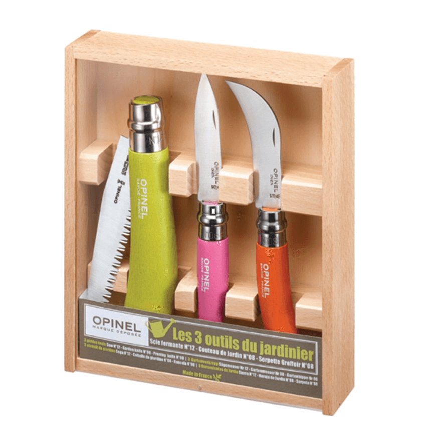 Las 3 herramientas del Jardinero Opinel