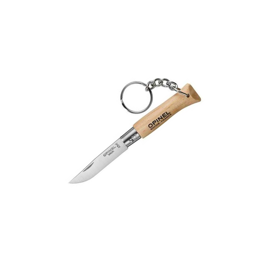 Navaja llavero N04 de Opinel con hoja de 5 cm de acero inoxidable...
