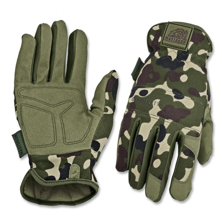 Guantes Tácticos Modelo City Utility color camuflaje