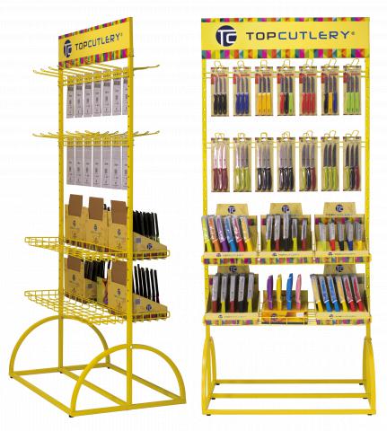 Expositor metálico Top Cutlery