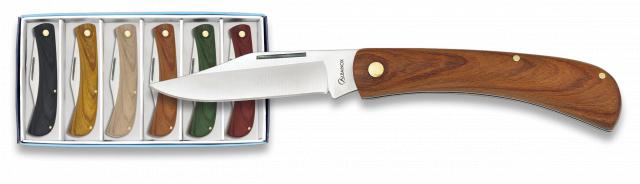 Lot de 6 couteaux à lame fixe de 7 cm Albainox