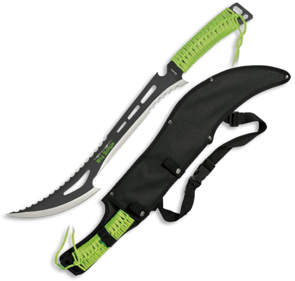 Albainox Mad Zombie Machete com lâmina de 42,5 cm