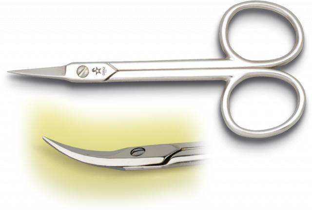 Ciseaux à cuticules GIFAZ en acier au carbone de 9 cm Albainox