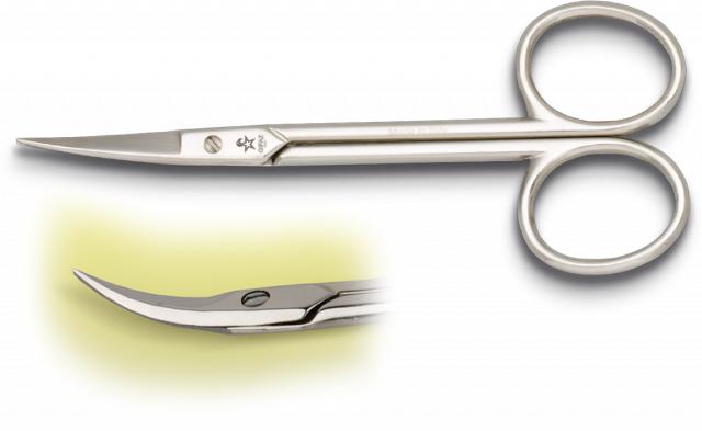 Ciseaux à cuticules GIFAZ en acier au carbone de 10 cm Albainox