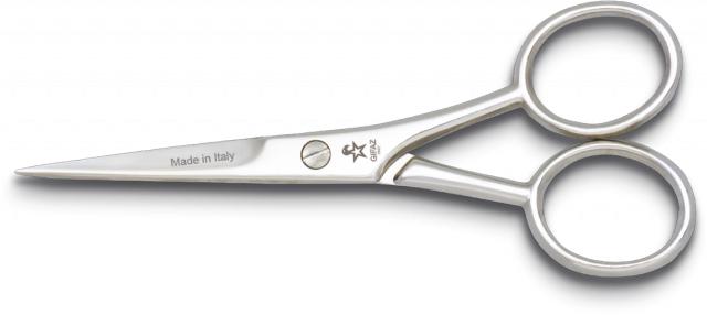 Ciseaux à moustache GIFAZ en acier au carbone de 10,8 cm Albainox