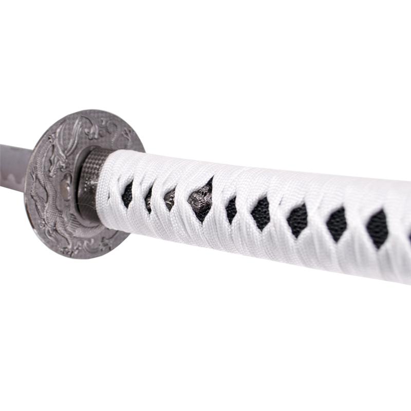 Wakizashi decorativo bianco Coraggio, dovere e lealtà L'ultimo samurai