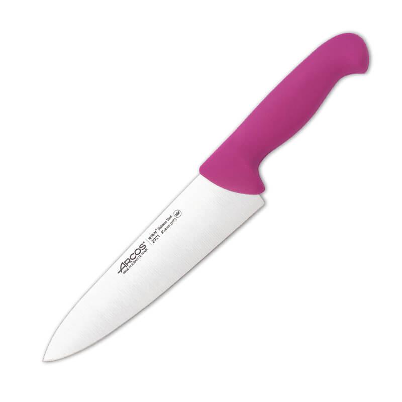 Cuchillo cocinero con hoja de 200 mm Arcos 2900 mango morado