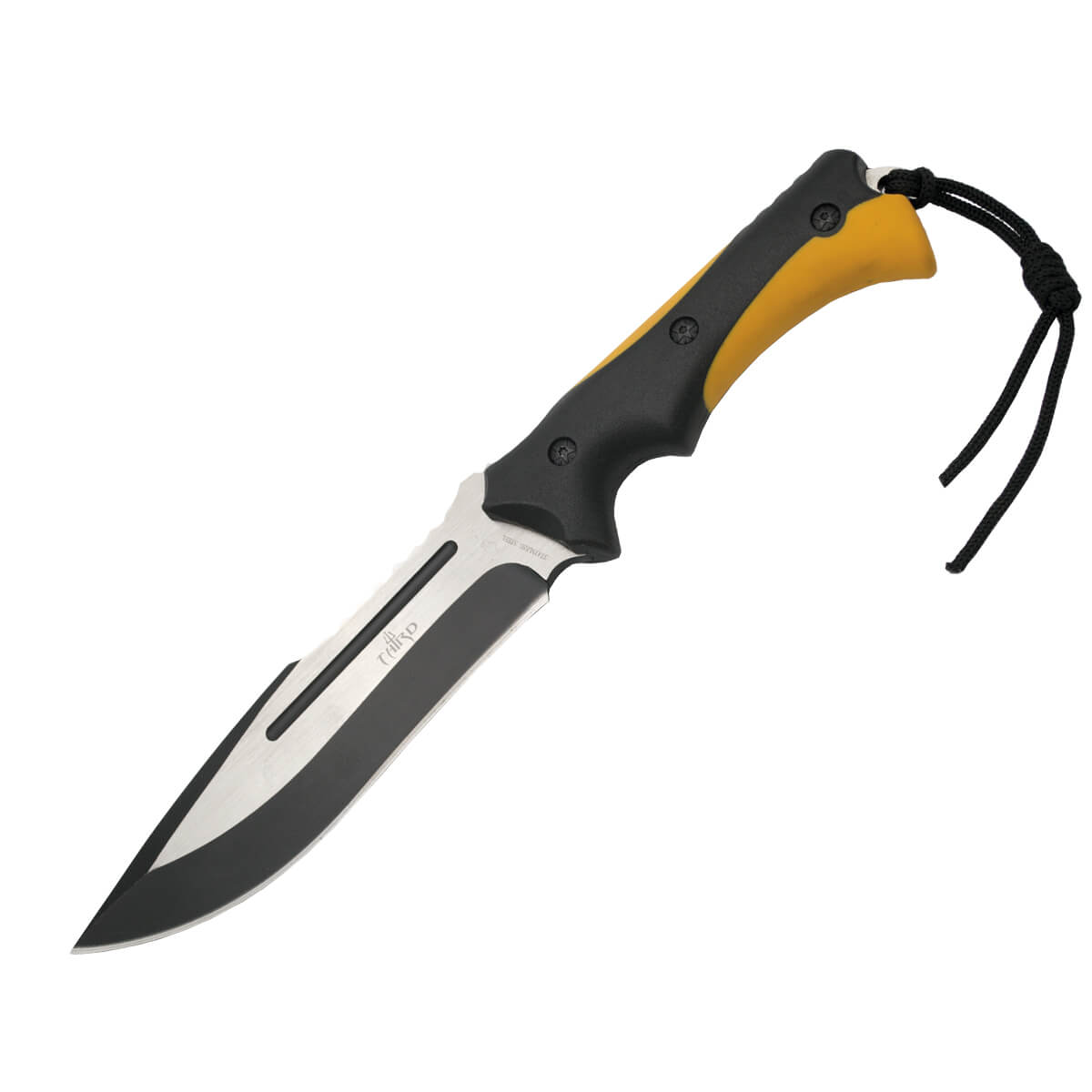 Taktisches Messer mit ABS-Griff aus Feuerstein und 20 cm langer K...