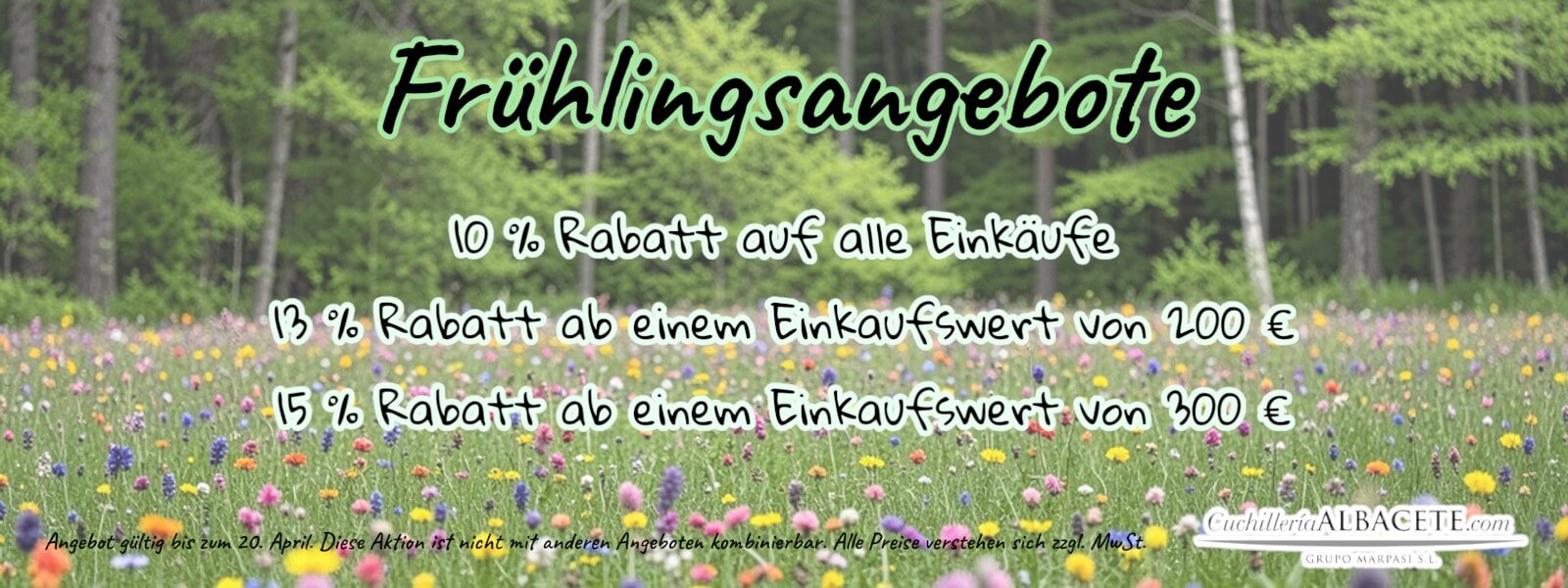 Frühlingsangebote