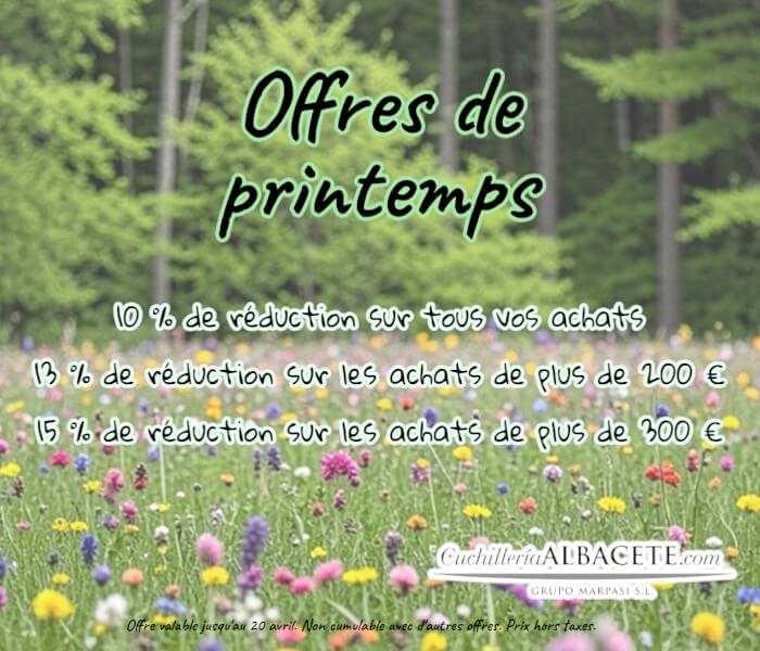 Offres de printemps